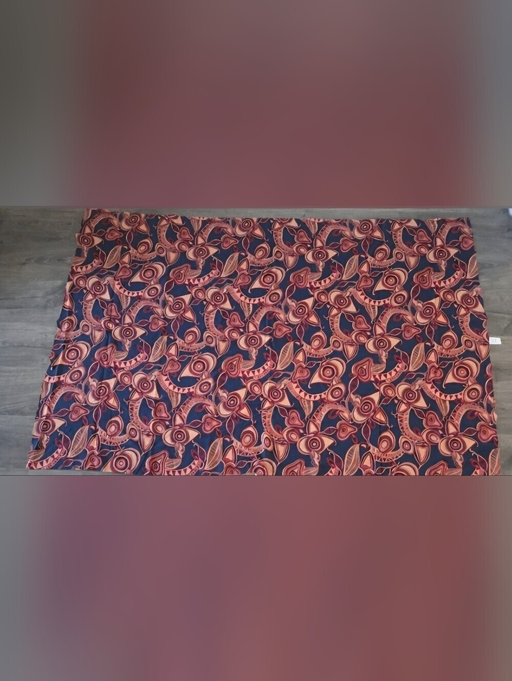 A.L.C Serra Printed Cotton & Silk Blend Serong Cover Up NWT